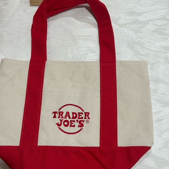Trader Joe’s Mini Canvas Tote Bags - 4 colors - Picture 4 of 5
